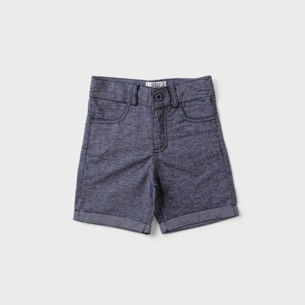 Lovely Land Jeans Shorts with Pockets for Boys
