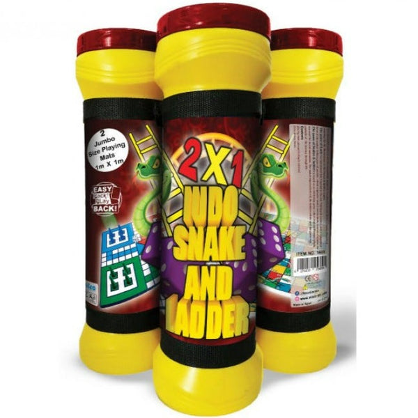 Nilco 2-in-1 Ludo and Snakes and Ladders Cylinder Pack