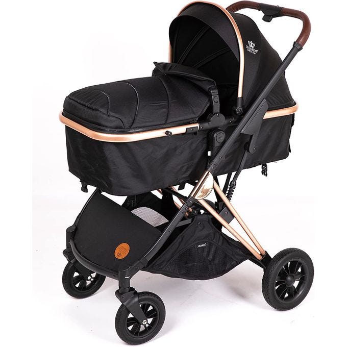 LeQueen BC1 New Baby Travel System High Quality - High Safety| Black