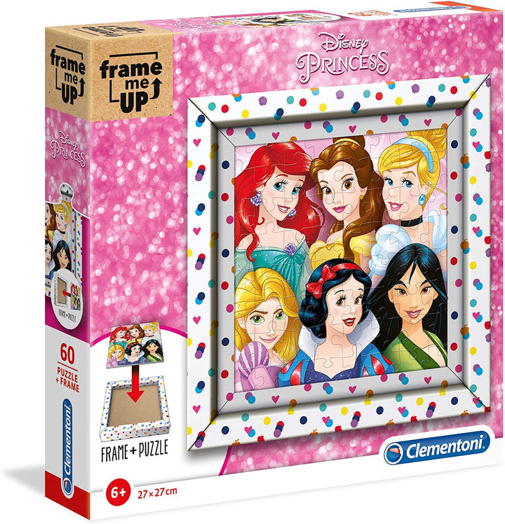 Clementoni Disney Princess Frame Me Up Puzzle - 60 Pieces