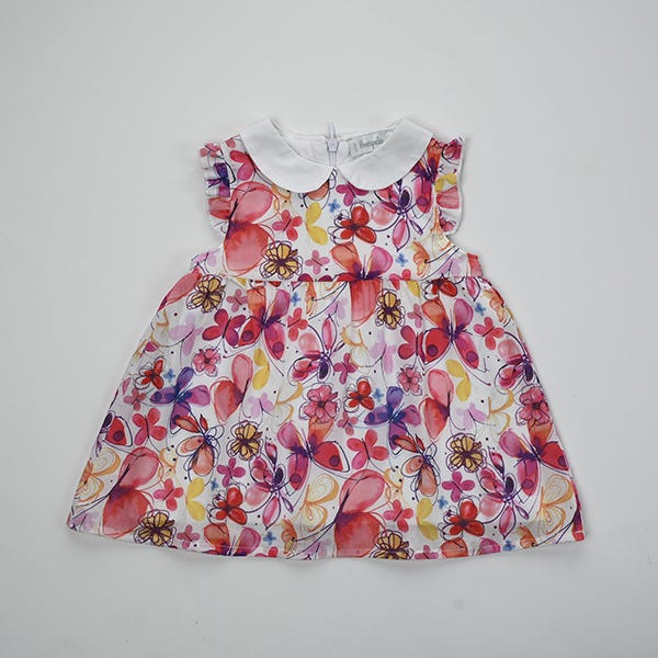 Pompelo Butterflies Sleevless Dress for Girls