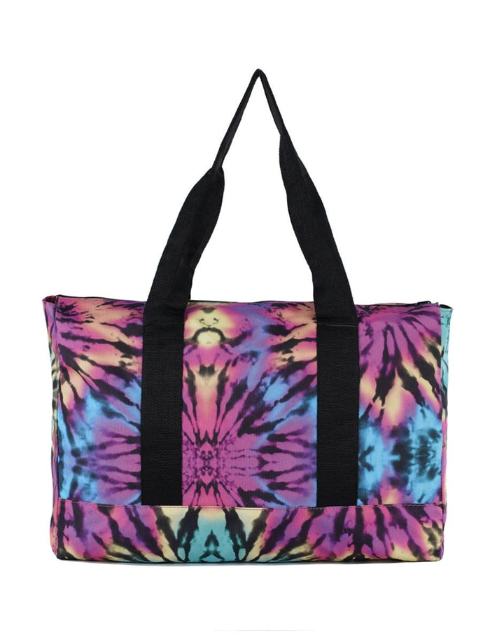 Cubs Paint Box and Neon Black Women Double Faced Tote Bag