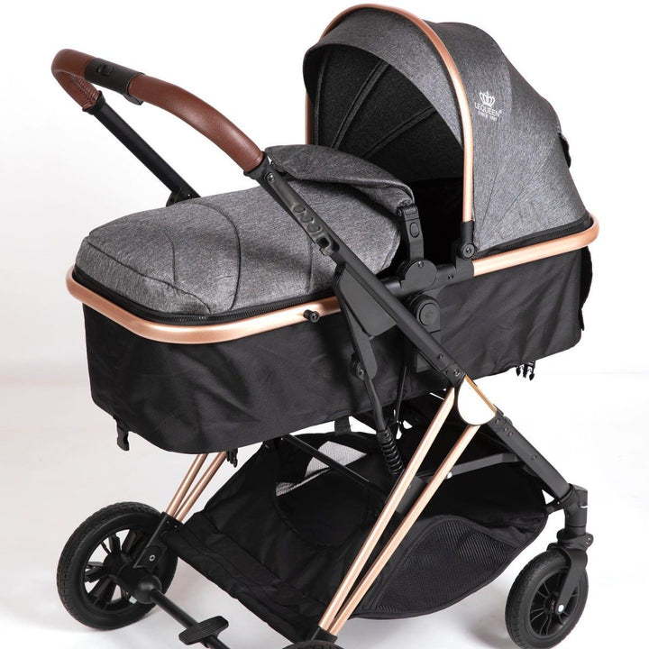 LeQueen BC1 New Baby Stroller High Quality - High Safety| Grey