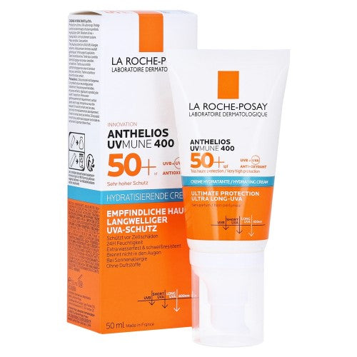 La Roche Anthelios Hydrating Cream Uv 50+ - 50 Ml