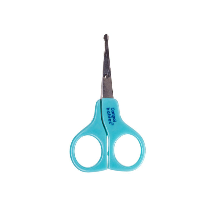Canpol Babies Round Tip Baby Nail Scissors without Cover - Blue