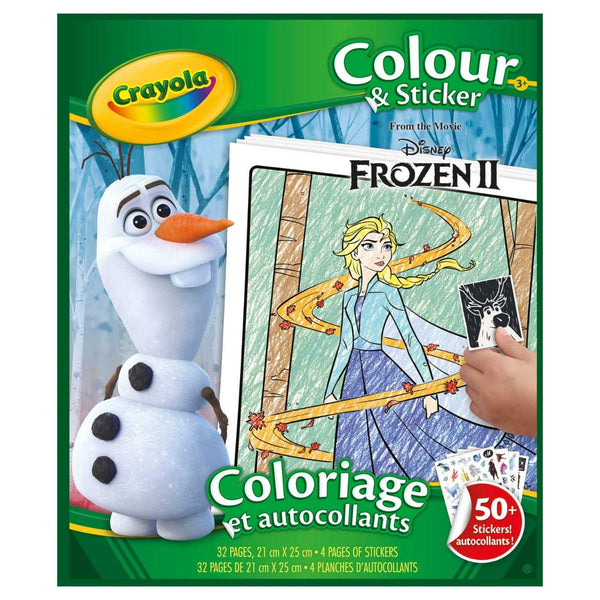 Crayola Disney Frozen Coloring and Sticker Book