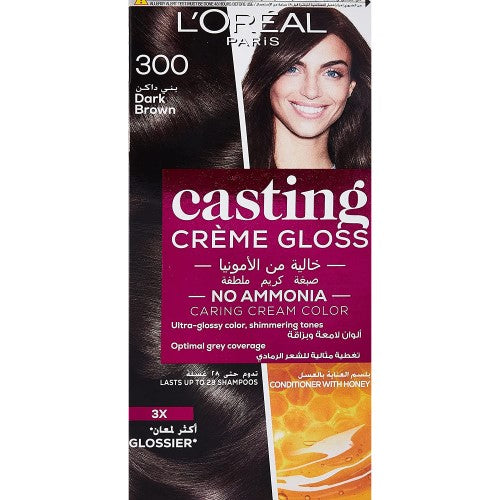 L'Oréal Paris Casting Creme Gloss 300 Dark Brown Haircolor