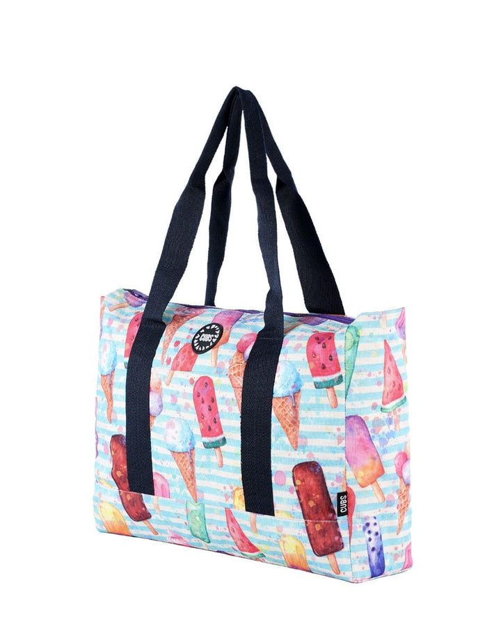 Cubs Women Double-Faced Tote Bag | Ice Cream
