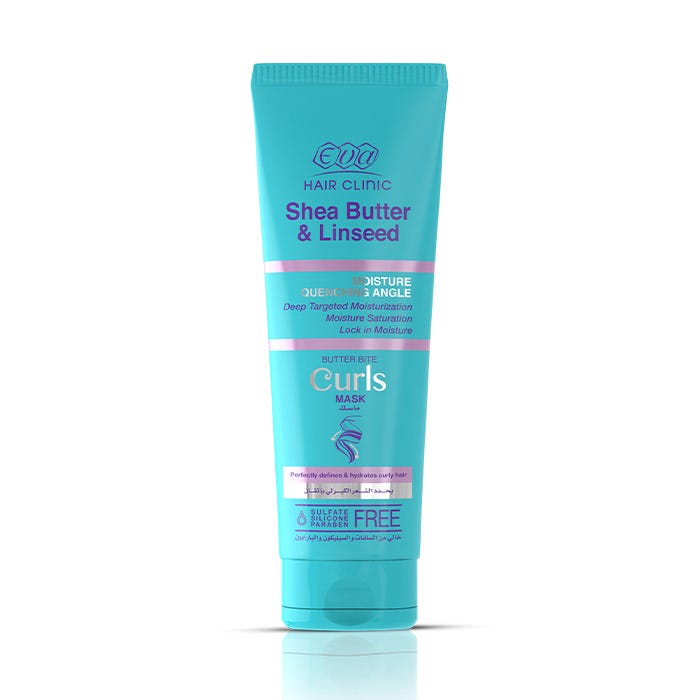 Eva Hair Clinic Curly Conditioner 230ml, Hair Mask 200ml and Shampoo 230ml Free