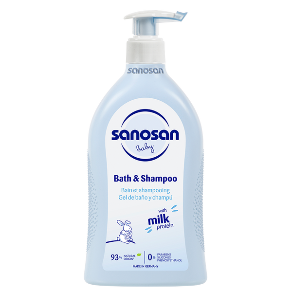 Sanosan Bath and Shampoo - 500 ml