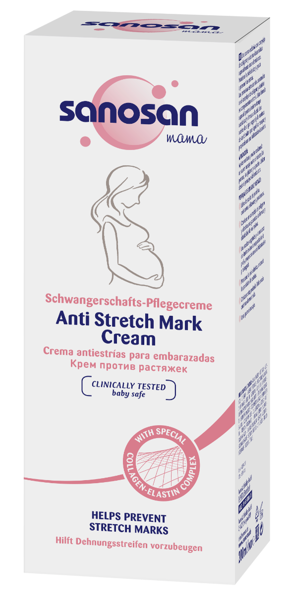 Sanosan Anti Stretch Mark Cream - 200 ml