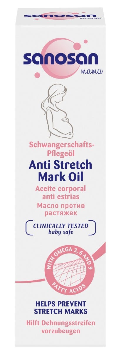 Sanosan Mama Anti Stretch Mark Oil - 100 ml