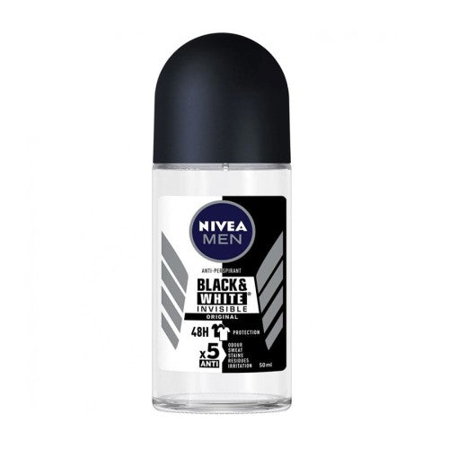 Nivea Dry Black&Whit Original Men Roll-On 50Ml