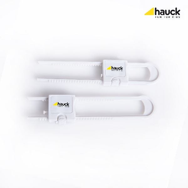 Hauck Close Me 2 Child Baby Safety Cupboard Strap Lock, 15 cm - 2 Pieces