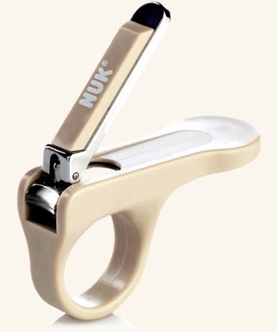 NUK Baby Nail Clippers - Beige