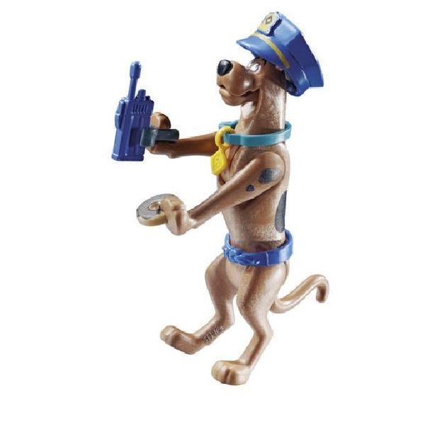Playmobil Scooby-DOO Collectible Police Figure - 11 Pieces