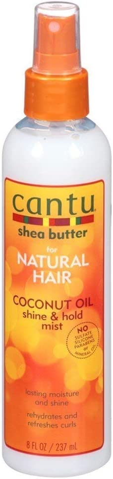 Cantu Coconut Oil Shine and Hold Mist - 237 ml