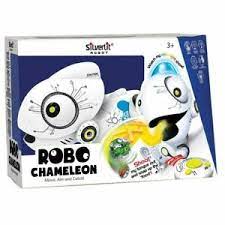 Silverlit Robo Chameleon With Remote Control - White and Light Blue