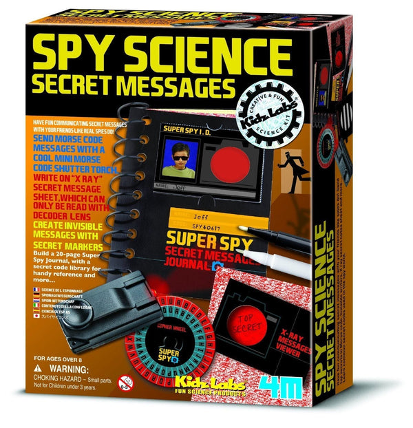 4M Kidz Labs Spy Science Secret Messages