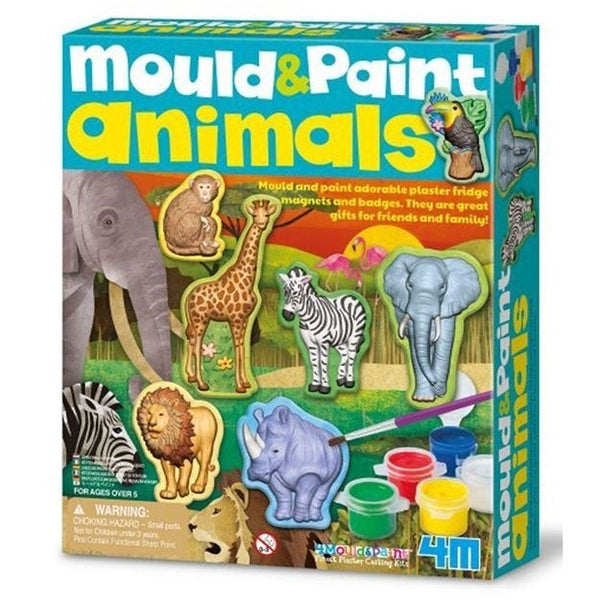 4M Mould and Paint Animals