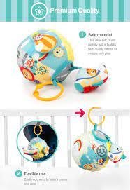 WinFun Lil' Traveler Activity Ball Baby Toy