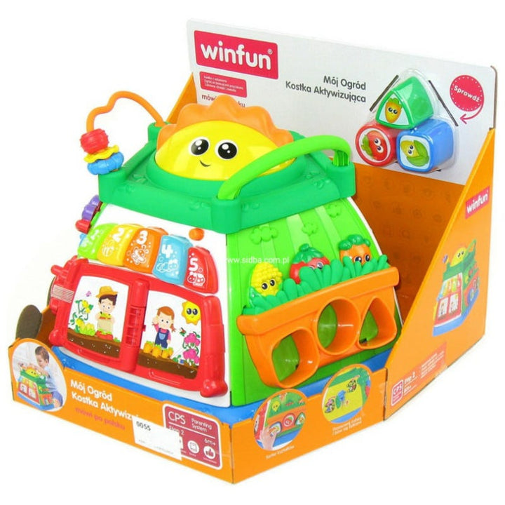 WinFun Lil' Greenthumb Activity Cube Toy