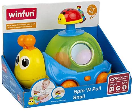 WinFun Spin 'N Pull Snail Playset