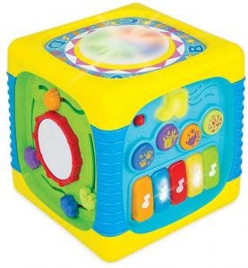 WinFun Music Fun Activity Cube Baby Toy