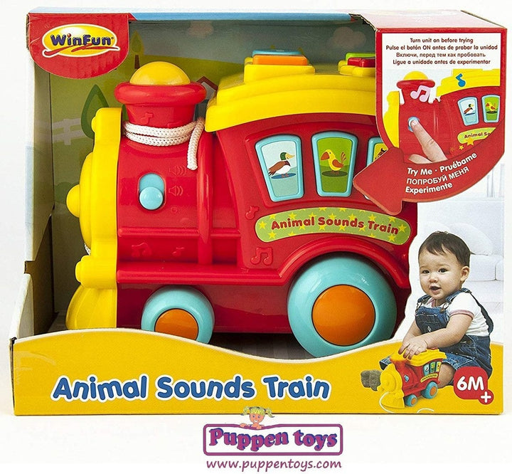WinFun Animal Sounds Train Toy