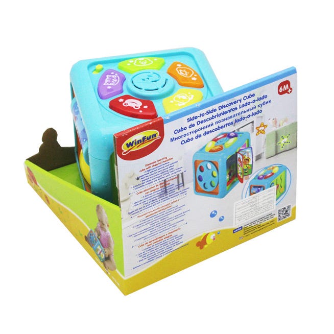 WinFun Side - to - Side Discovery Cube Baby Toy