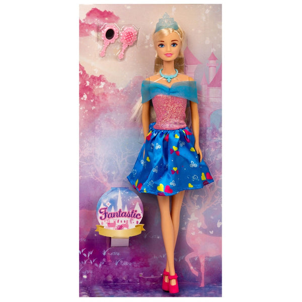 Bingo Bobi Candy Princess Doll - Pink and Blue Dress