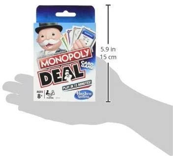 Monopoly Deal Card Game 2-5 Players