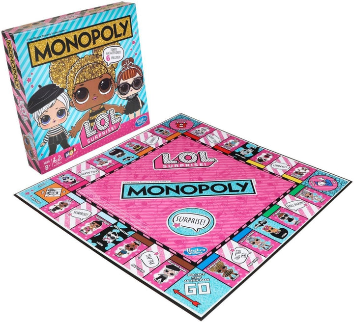 Monopoly L.O.L Surprise Edition Board Game 2-4 Players