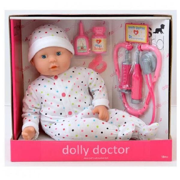 Dolls World Dolly Doctor Baby Doll with Accessories