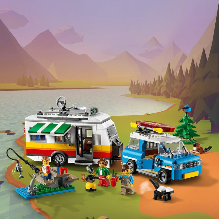 Lego Creator Holiday Caravan Trailer - 766 Pieces
