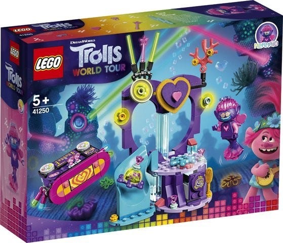 Lego Trolls World Tour Techno Reef Dance Party - 173 Pieces