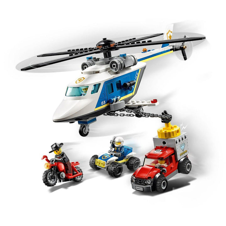 Lego City Police Helicopter Chase Kit - 294 Pieces