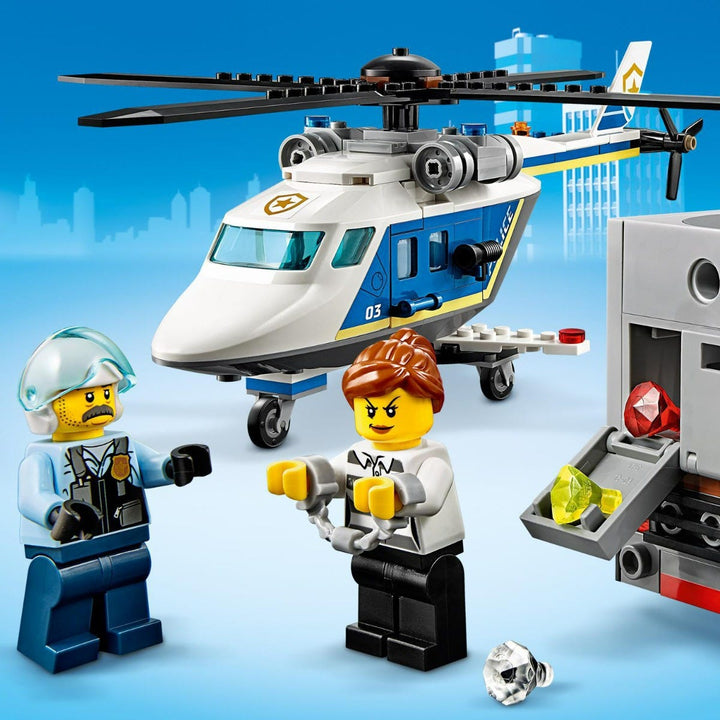 Lego City Police Helicopter Chase Kit - 294 Pieces