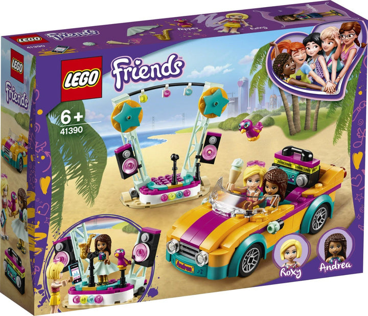 Lego Friends Andreas Car and Stage Set - 240 Pieces