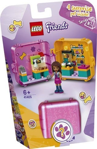 Lego Friends Andrea's Shopping Play Cube - 40 Pieces