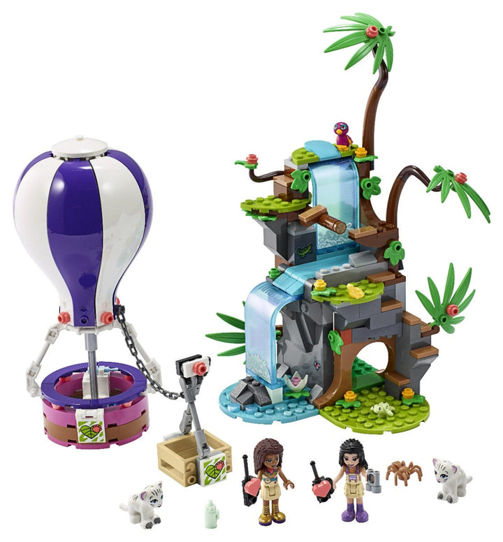 Lego Friends Tiger Hot Air Balloon Jungle Animal Rescue - 302 Pieces