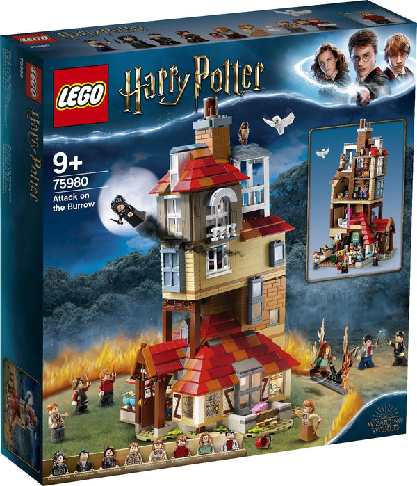 Lego Harry Potter Attack on the Burrow Set - 1047 Pieces