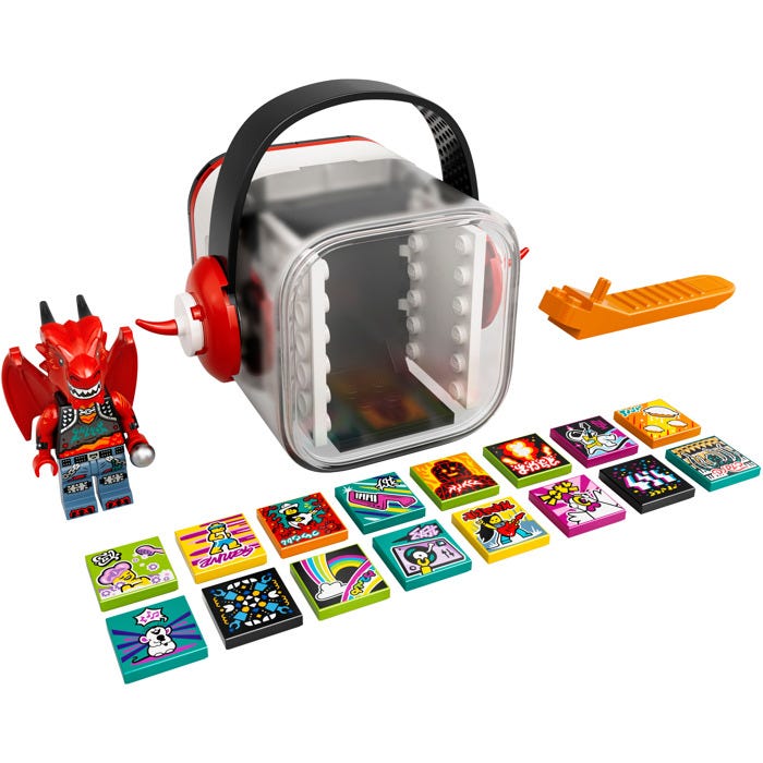 Lego Vidiyo Metal Dragon BeatBox Music Video Maker Toy - 86 Pieces