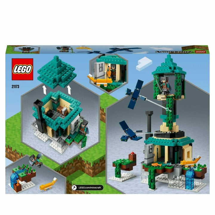 Lego Minecraft The Sky Tower with Pilot Set - 565 Pieces