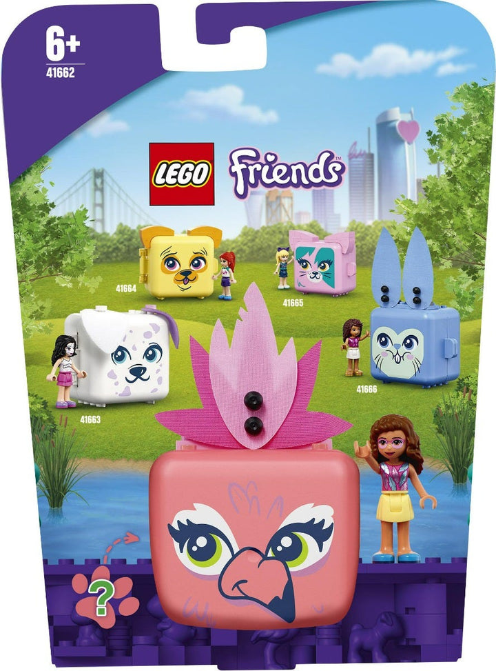 Lego Friends Olivias Flamingo Cube Kit - 41 Pieces