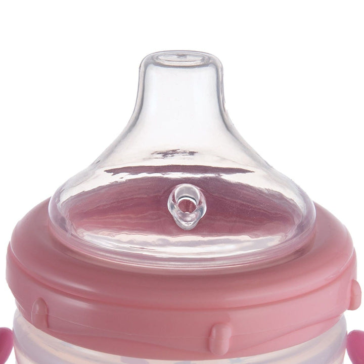 Canpol Babies Love & Sea Non-Spill Cup with Silicon Spout -9+m- 180ml - Pink
