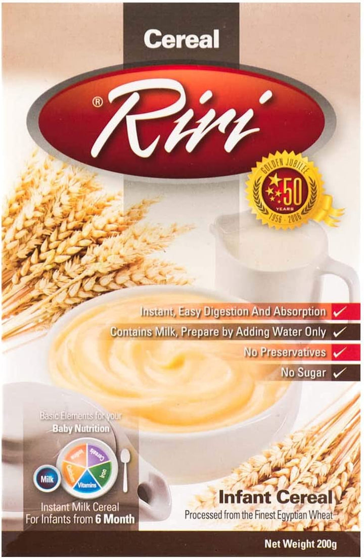 Riri Wheat and Milk Cereal - 200 gm