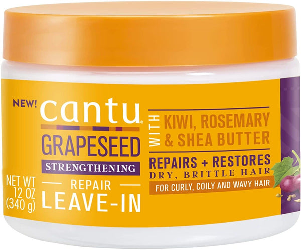 Cantu Grapeseed Leave-In Repair Cream - 340 gm