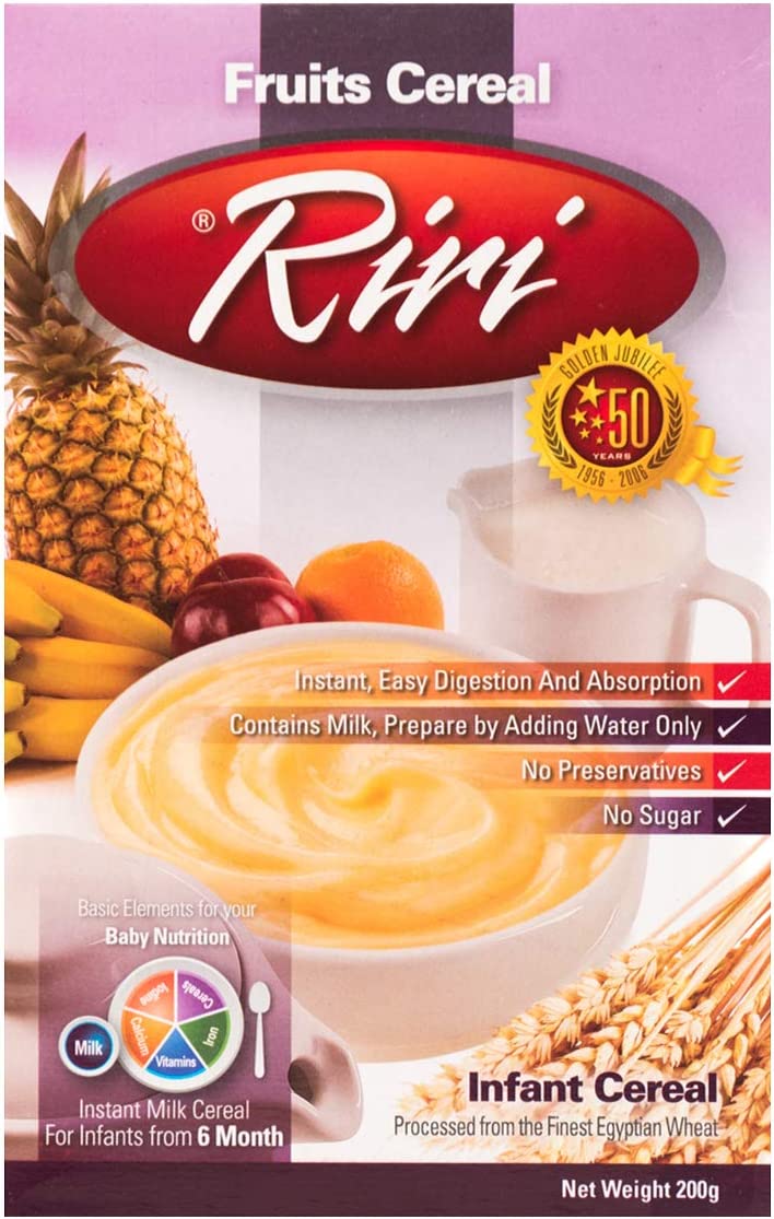 Riri Wheat and Fruits Cereal - 200 gm