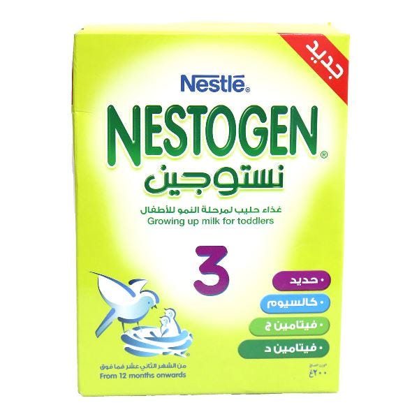 Nestogen 3 Grow Up Baby Formula12+ Months - 200 gm